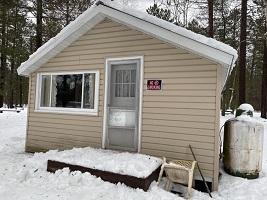 cabin in woods